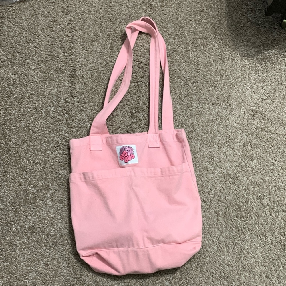 BBP big bud press large everyday tote bag in baby pink